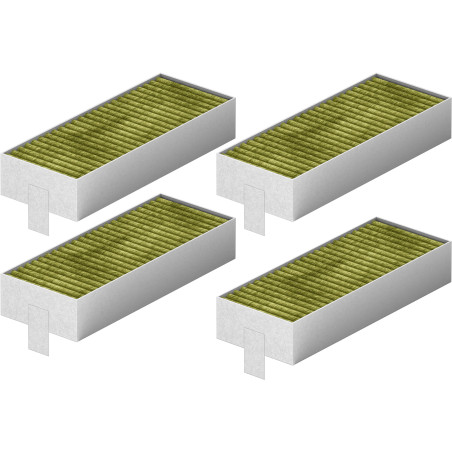 FILTRES CHARBON DE REMPLACEMENT CLEANAIR PLUS