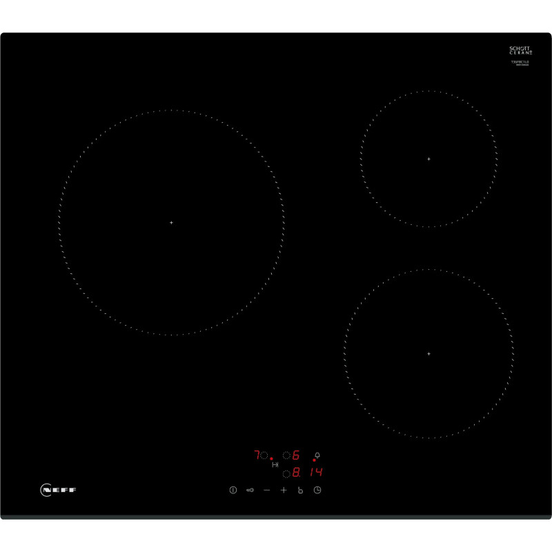 TABLE INDUCTION NEFF T36FBC1L0 L60 3F T BISEAU AVANT