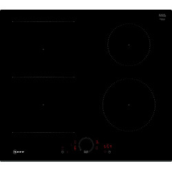 TABLE DE CUISSON INDUCTION 4 ZONES 6900W COMBIZONE LARGEUR 60CM NOIR