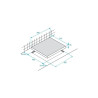 TABLE 60CM BEKO HIC64502T