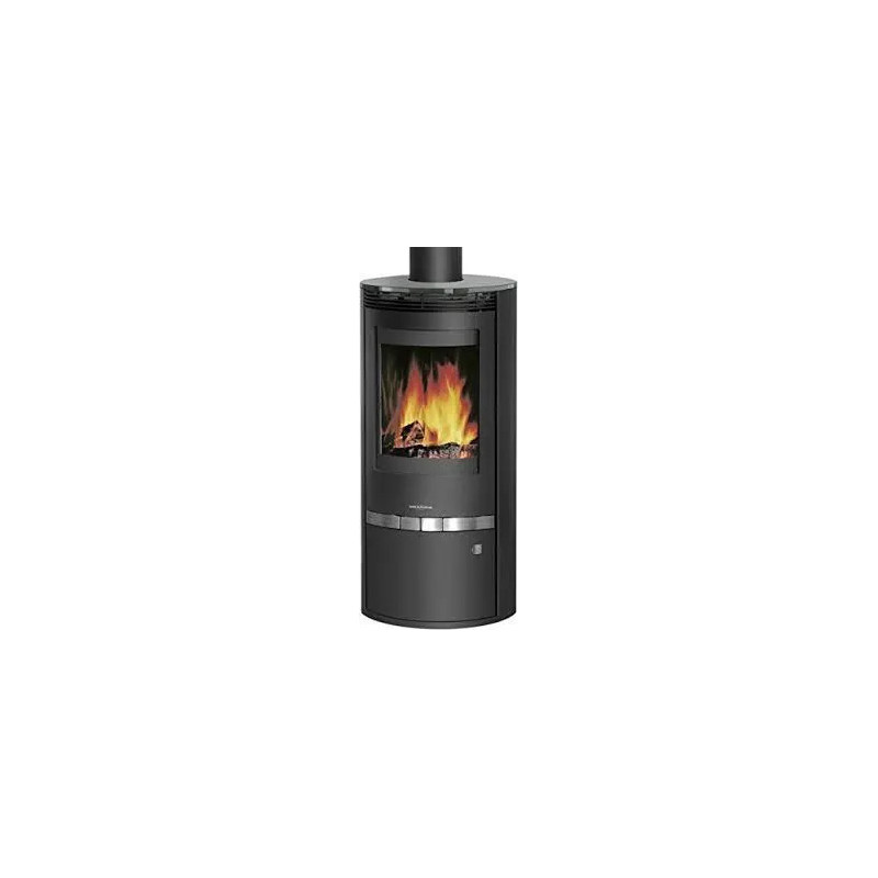 POELE BOIS ORANIER 579310 ROTA 2.0 ACIER NOIR