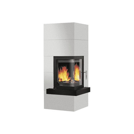 POELE BOIS ORANIER 562130 CLUB PIERRE GRISE