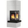 POELE BOIS ORANIER 562130 CLUB PIERRE GRISE