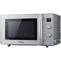 MICRO-ONDES COMBINÉ 27L 1000W/GRIL QUARTZ 1300W/CHALEUR TOURNANTE 1300W CAVITÉ INOX INVERTER SILVER