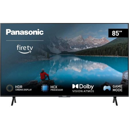 TÉLÉVISEUR LED 216CM UHD HDR10 FIRETV WIFI BLUETOOTH 4 X HDMI eARC DOLBY ATMOS