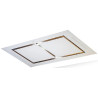 HOTTE PLAFONNIER CONFIDENCE VERRE BLANC