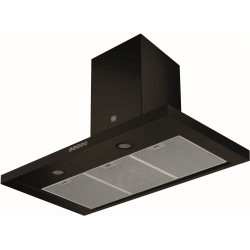 HOTTE MURALE BOX BALTIC 900 NOIR NOIR 90cm