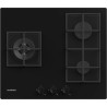 TABLE DE CUISSON GAZ SUR VERRE LARGEUR 60CM