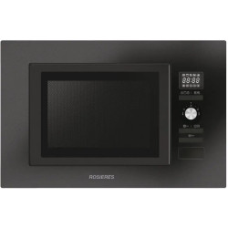 FOUR MICRO-ONDES GRILL INTÉGRABLE 20L 800/1000W NOIR
