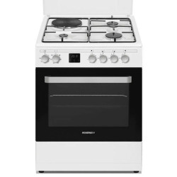 CUISINIERE MIXTE ROSIERES RGE660CMW/E