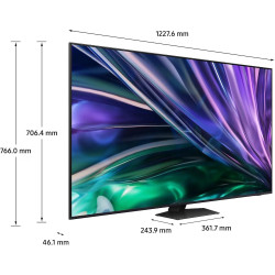 TÉLÉVISEUR NÉO QLED 100HZ 140CM UHD HDR10+ 4XHDMI SMART TV TIZEN WIFI BLUETOOTH TUNER SAT