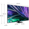 TÉLÉVISEUR NÉO QLED 100HZ 140CM UHD HDR10+ 4XHDMI SMART TV TIZEN WIFI BLUETOOTH TUNER SAT