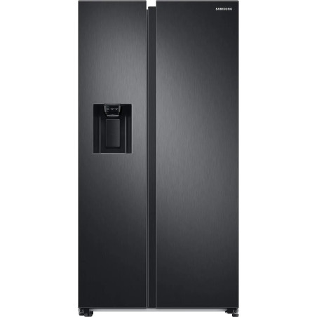 RÉFRIGÉRATEUR AMÉRICAIN 409+225L CLASSE D NOIR CARBONE