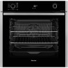 FOUR MULTIFONCTIONS PYROLYSE 73L CLASSE A+ INOX/NOIR
