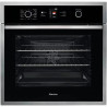 FOUR MULTIFONCTIONS PYROLYSE 73L INOX/VERRE NOIR