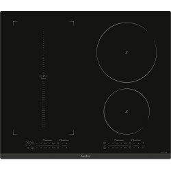 TABLE DE CUISSON INDUCTION 4 ZONES 7400W HORIZONE LARGEUR 60CM NOIR