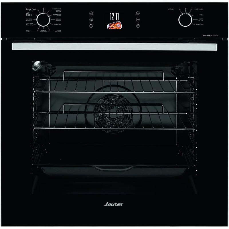 FOUR MULTIFONCTIONS PYROLYSE NOIR SAUTER SOP6615LB