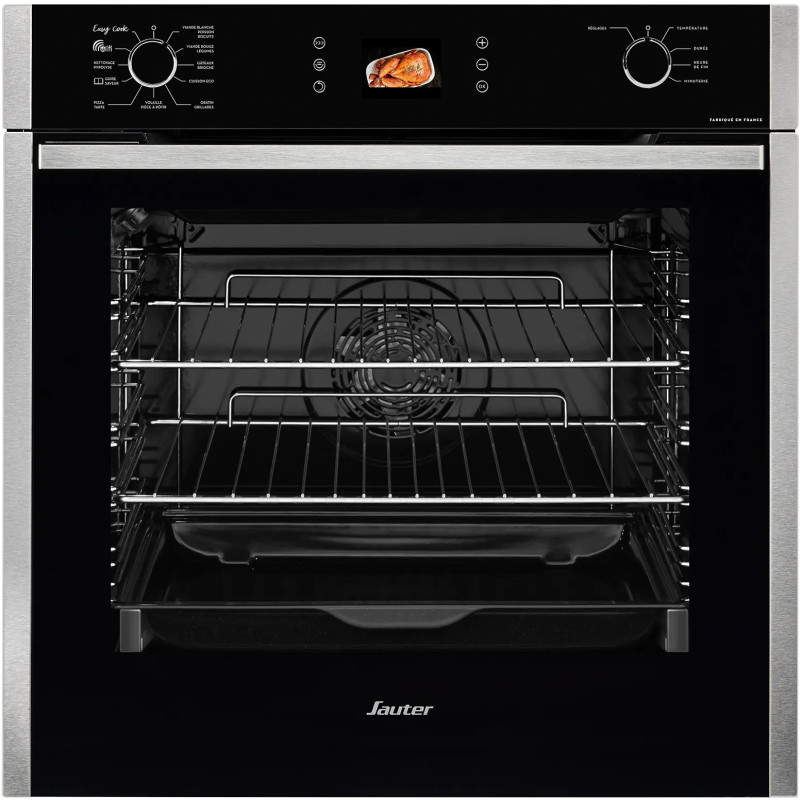 FOUR PYROLYSE INOX SAUTER SOP6616LX