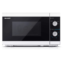 MICRO-ONDES 20L 800W 5 NIVEAUX DE PUISSANCE BLANC