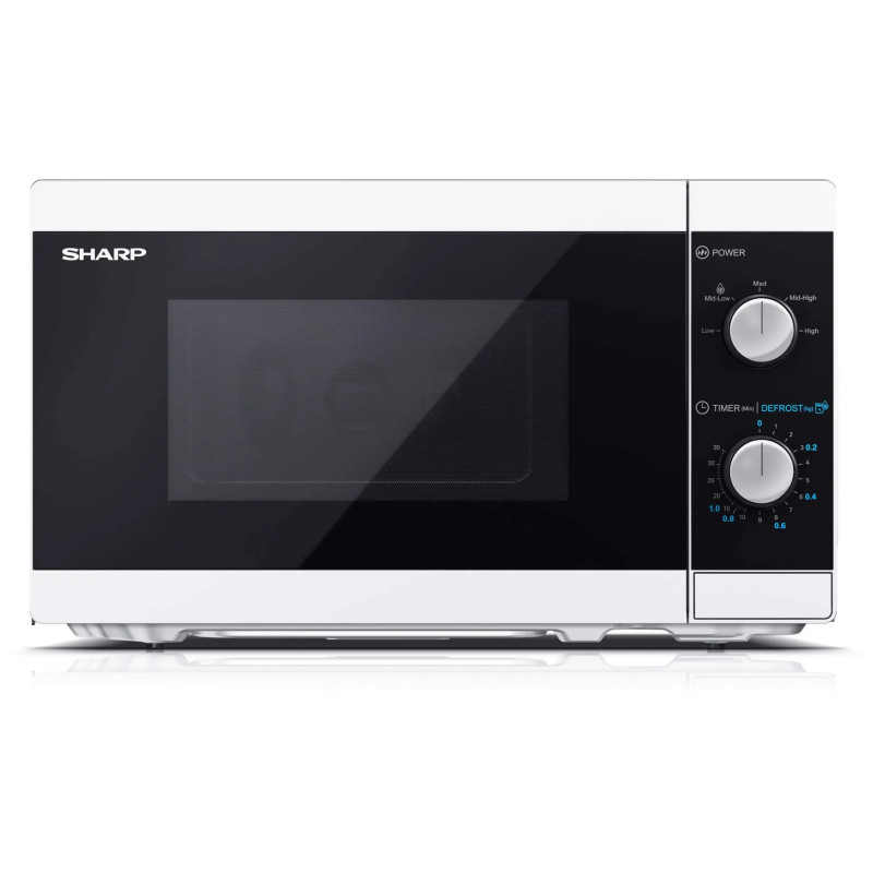 MICRO-ONDES 20L 800W 5 NIVEAUX DE PUISSANCE BLANC