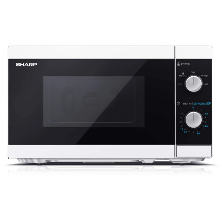 MICRO-ONDES 20L 800W 5 NIVEAUX DE PUISSANCE BLANC