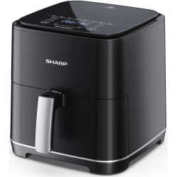 FRITEUSE AIR FRYER 5,5L 4-6 PORTIONS 4 FONCTIONS DE CUISSONS 8 PROGRAMMES PRÉRÈGLÉS