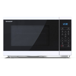 MICRO-ONDES 25L ÉLECTRONIQUE 900W 11 NIVEAUX DE PUISSANCE BLANC