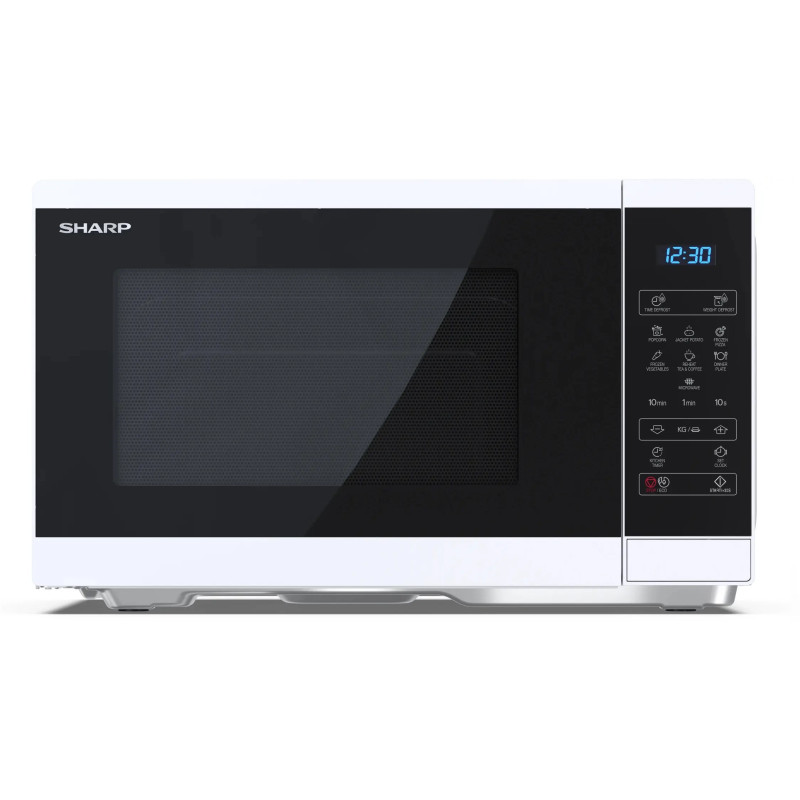 MICRO-ONDES 25L ÉLECTRONIQUE 900W 11 NIVEAUX DE PUISSANCE BLANC