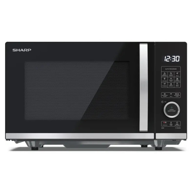 MICRO-ONDES 20L GRILL COMMANDE SEMI-NUMÉRIQUE 10 NIVEAUX DE PUISSANCE
