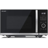 MICRO-ONDES 25L GRILL COMMANDE SEMI NUMÉRIQUE 10 NIVEAUX DE PUISSANCE