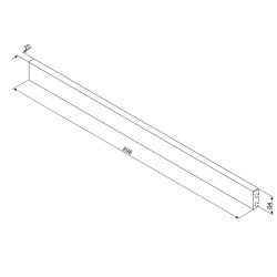ACCESSOIRE SMEG KIT2A2-8 PLINTHE POUR A2PYID-81 A2PY-81 A2-81 INOX