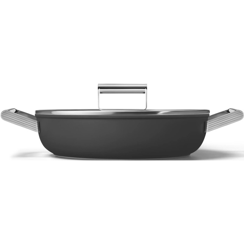 SAUTEUSE CKFD2811BLM NOIR MAT 28CM COUVERCLE EN VERRE SAUTEUSE CKFD2811BLM NOIR MAT 28CM COUVERCLE EN VERRE