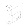ACCESSOIRE SMEG KITCMNFABWH KIT EXTENSION CHEMINEE BLANC