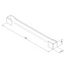 ACCESSOIRE SMEG KIT3-6 SUPPORT H95 INOX