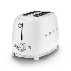 TOASTER SMEG TSF01WHMEU ANNEES 50 BLANC MAT