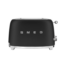TOASTER SMEG TSF01BLMEU ANNEES 50 NOIR MAT