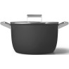 FAITOUT CKFC2611BLM NOIR MAT 26CM COUVERCLE EN VERRE