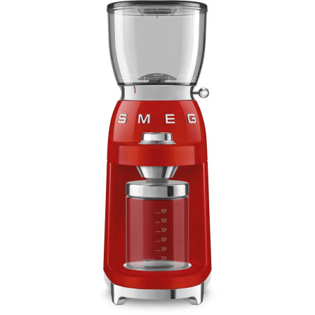 BROYEUR A CAFE SMEG CGF11RDEU ANNEES 50 ROUGE