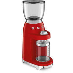 BROYEUR A CAFE SMEG CGF11RDEU ANNEES 50 ROUGE