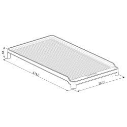 ACCESSOIRE SMEG BGTR4110 PLAQUE GRIL VIANDE FONTE