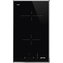 DOMINO VITROCÉRAMIQUE 2 FOYERS 2900W NOIR