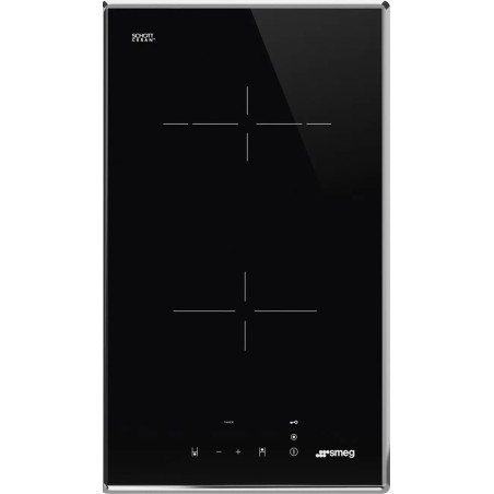 DOMINO VITROCÉRAMIQUE 2 FOYERS 2900W NOIR