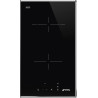 DOMINO VITROCÉRAMIQUE 2 FOYERS 2900W NOIR