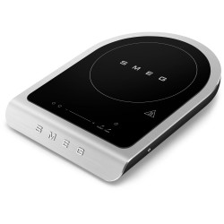 RÉCHAUD INDUCTION ZONE DE CUISSON 12-24CM ÉCRAN TACTILE AVEC COMMANDE SLIDER NOIR MAT