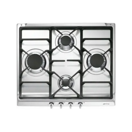 TABLE GAZ SMEG S60GHS ELEMENTI INOX