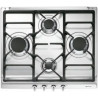 TABLE GAZ SMEG S60GHS ELEMENTI INOX