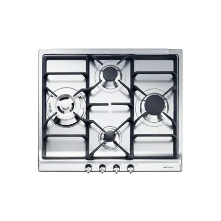 TABLE GAZ SMEG SER60SGH3 CLASSICA INOX