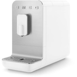 MACHINE À CAFÉ EXPRESSO AVEC BROYEUR AUTOMATIQUE 19 BARS BLANC MAT