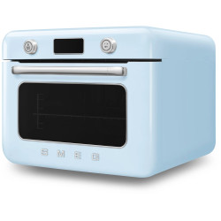 MINIFOUR ANNÉES 50 COMBINÉ VAPEUR LCD 30L CHALEUR BRASSÉE BLEU AZUR