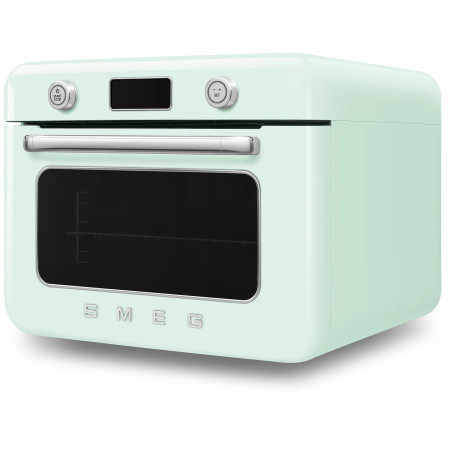 MINIFOUR ANNÉES 50 COMBINÉ VAPEUR LCD 30L CHALEUR BRASSÉE VERT D'EAU